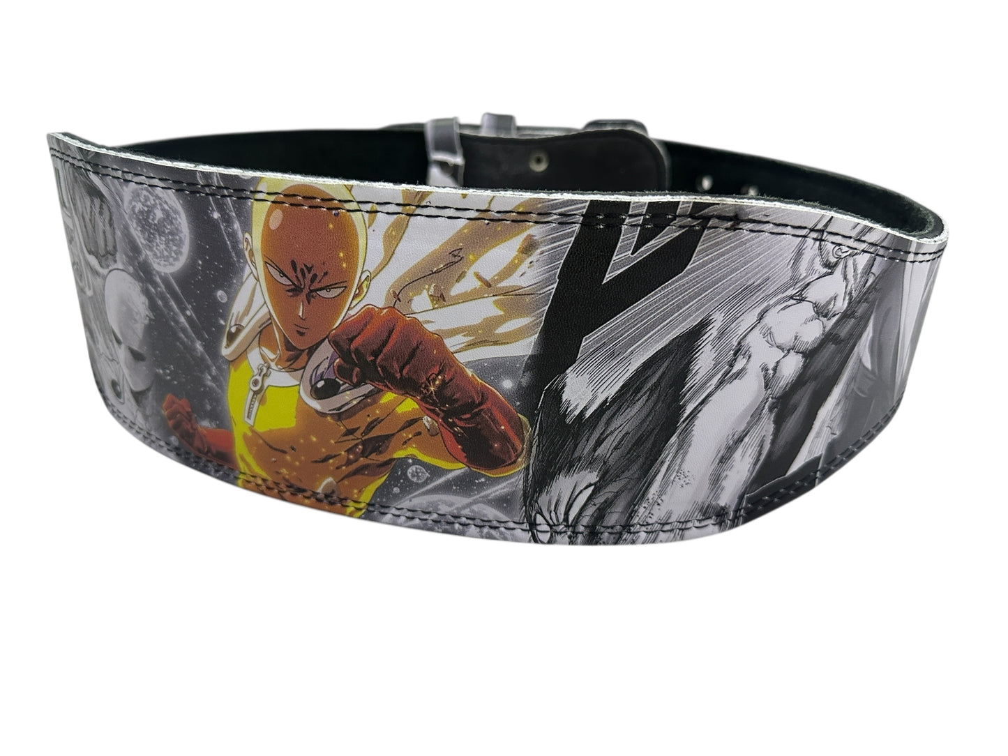 Cinturón De Piel Premium Saitama Para Gym