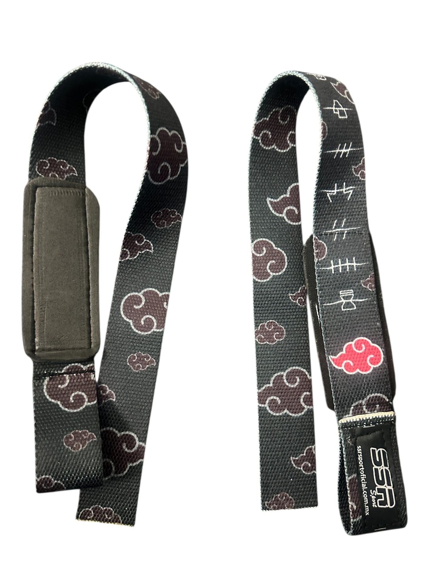 Conjunto Premium Akatsuki – Cinturón, Straps y Muñequeras