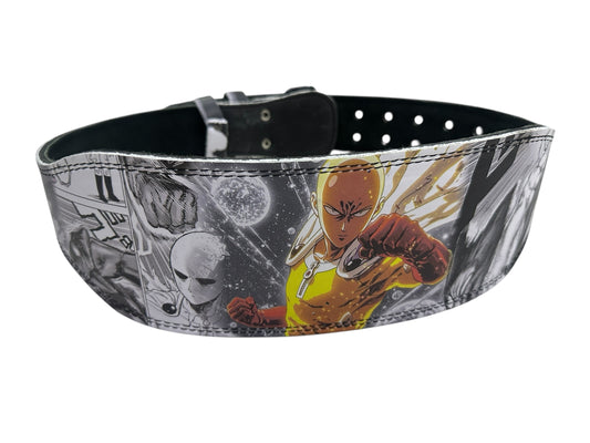Cinturón De Piel Premium Saitama Para Gym