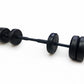 Kit de Pesas 2 en 1: Mancuernas + Barra conectable 40lbs