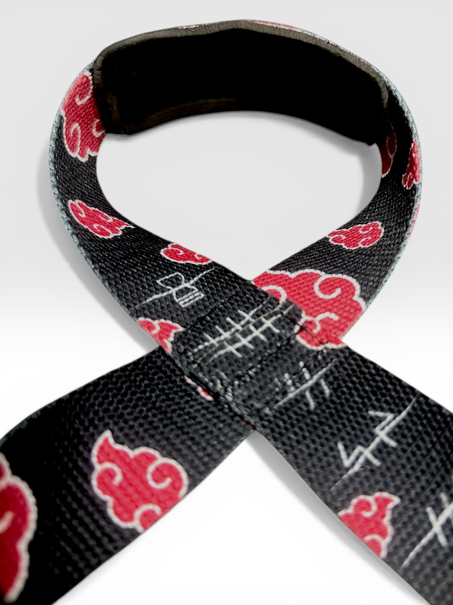 Straps Tipo 8 para Gym Agarre Reforzado Levantamiento akatsuki