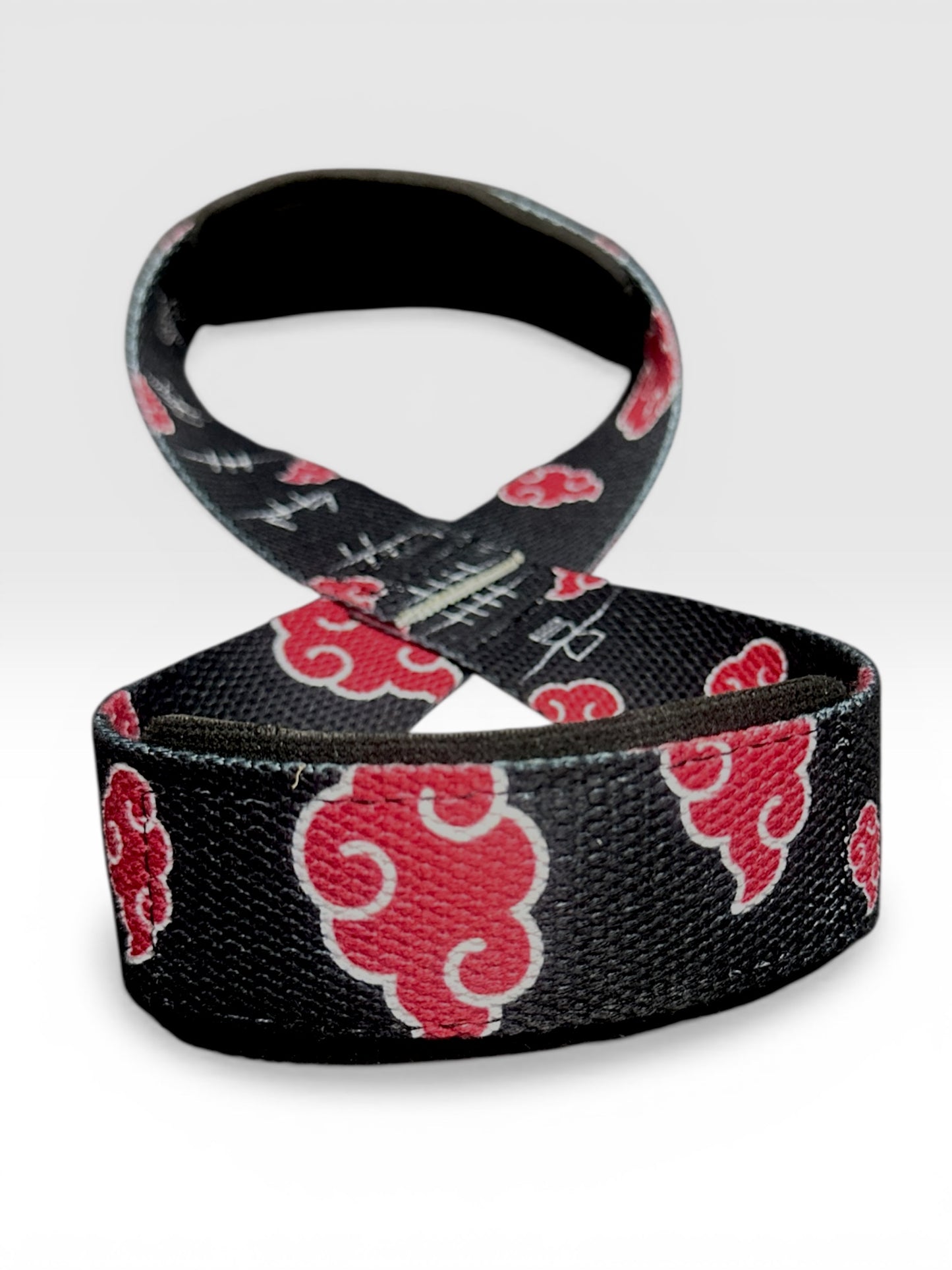 Straps Tipo 8 para Gym Agarre Reforzado Levantamiento akatsuki