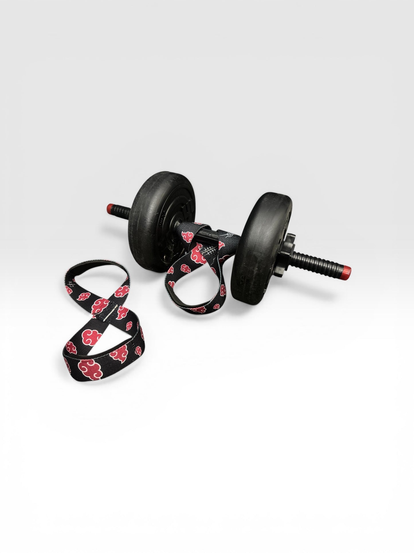 Straps Tipo 8 para Gym Agarre Reforzado Levantamiento akatsuki