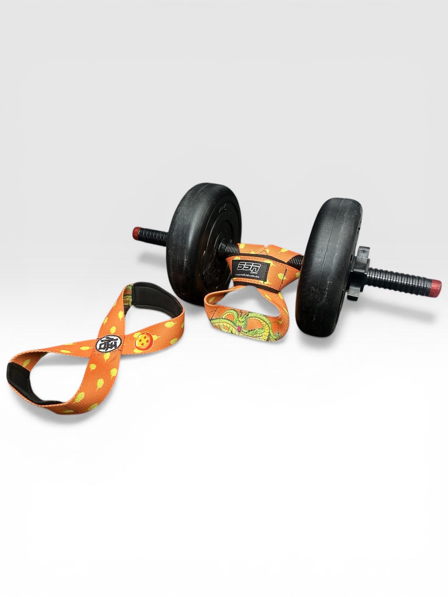 Straps Tipo 8 para Gym Agarre Reforzado Levantamiento dragon ball