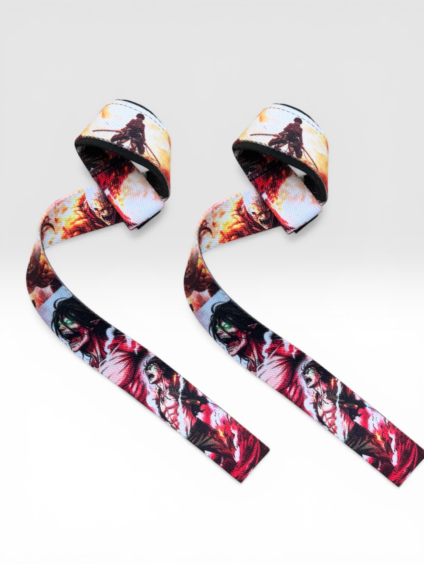 Straps Gym Diseño Attack on Titan | Agarre de Alto Nivel