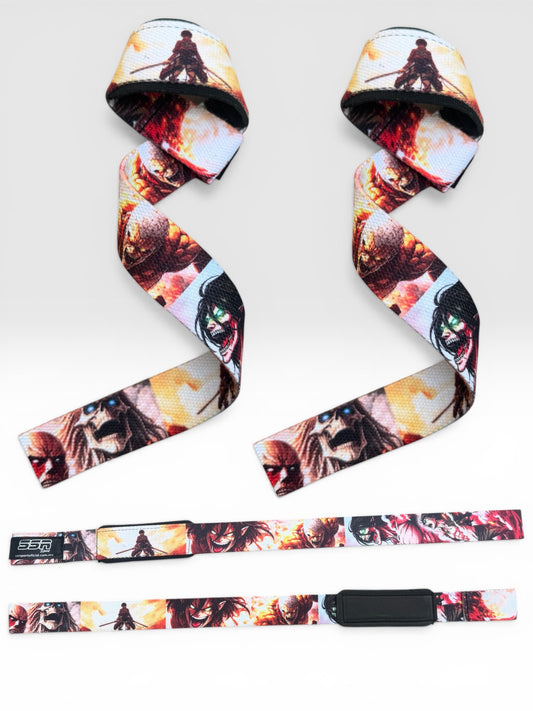 Straps Gym Diseño Attack on Titan | Agarre de Alto Nivel