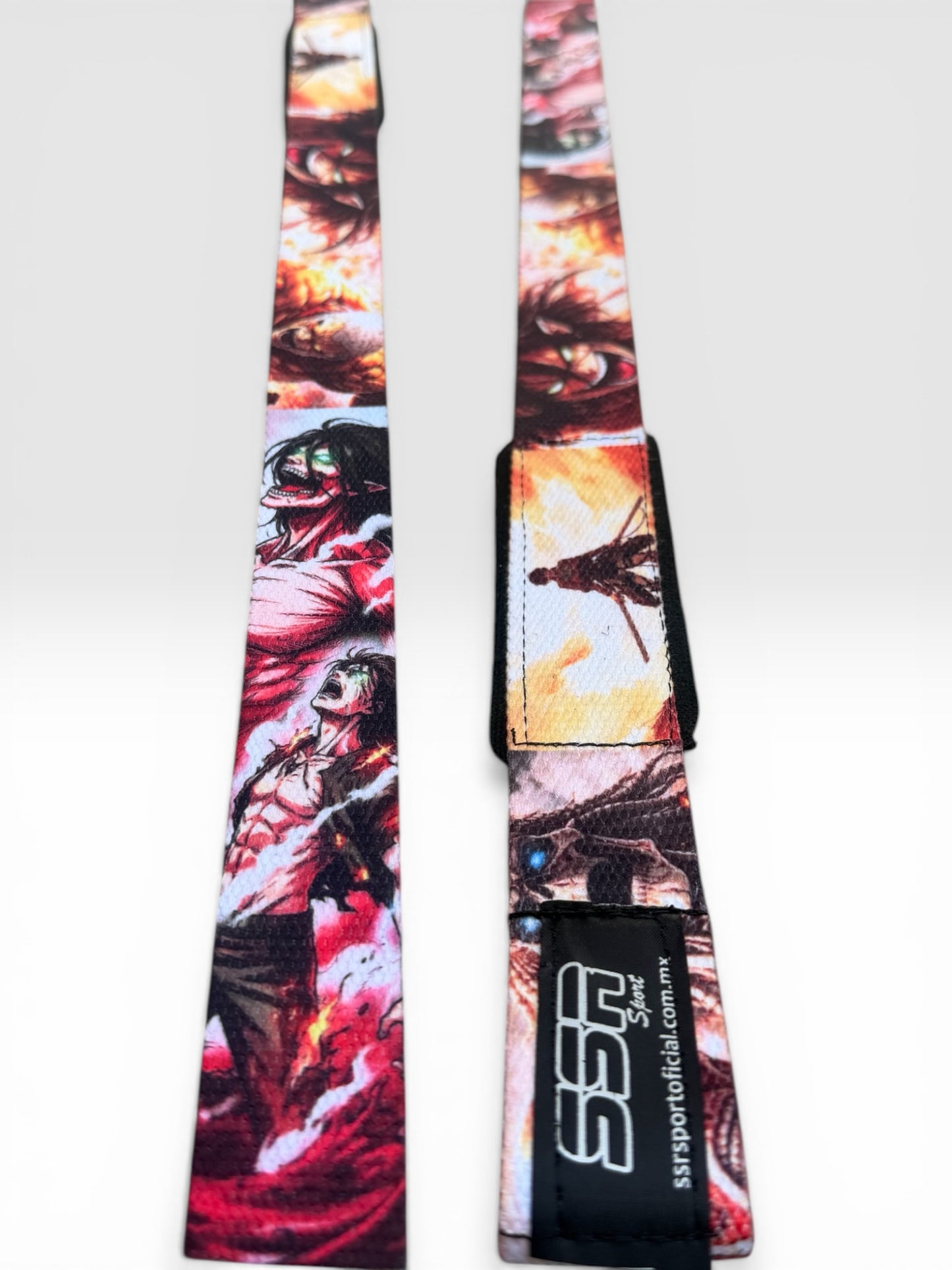 Straps Gym Diseño Attack on Titan | Agarre de Alto Nivel