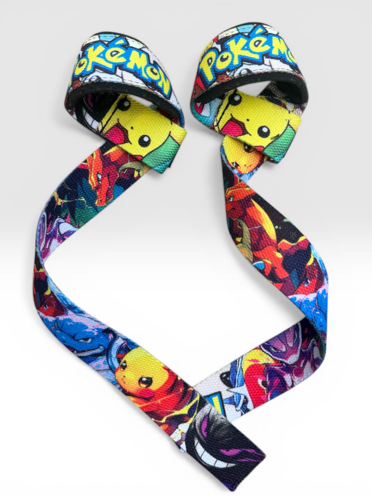 Straps Gym Diseño Pokémon | Agarre Reforzado para Levantamiento