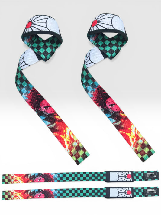 Straps Gym Diseño Tanjiro | Determinación en Cada Repetición