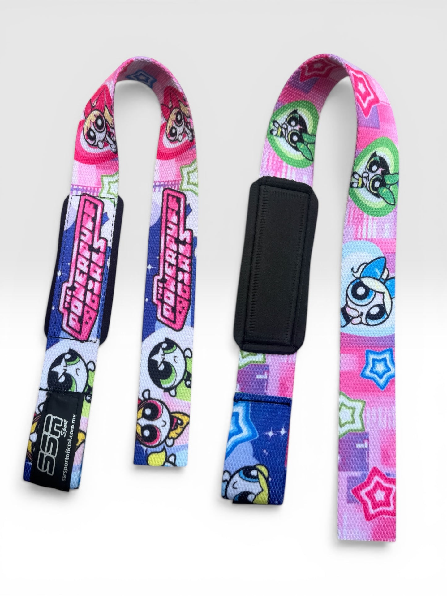 Straps Gym Diseño chicas superpoderosas | Agarre Reforzado para Levantamiento