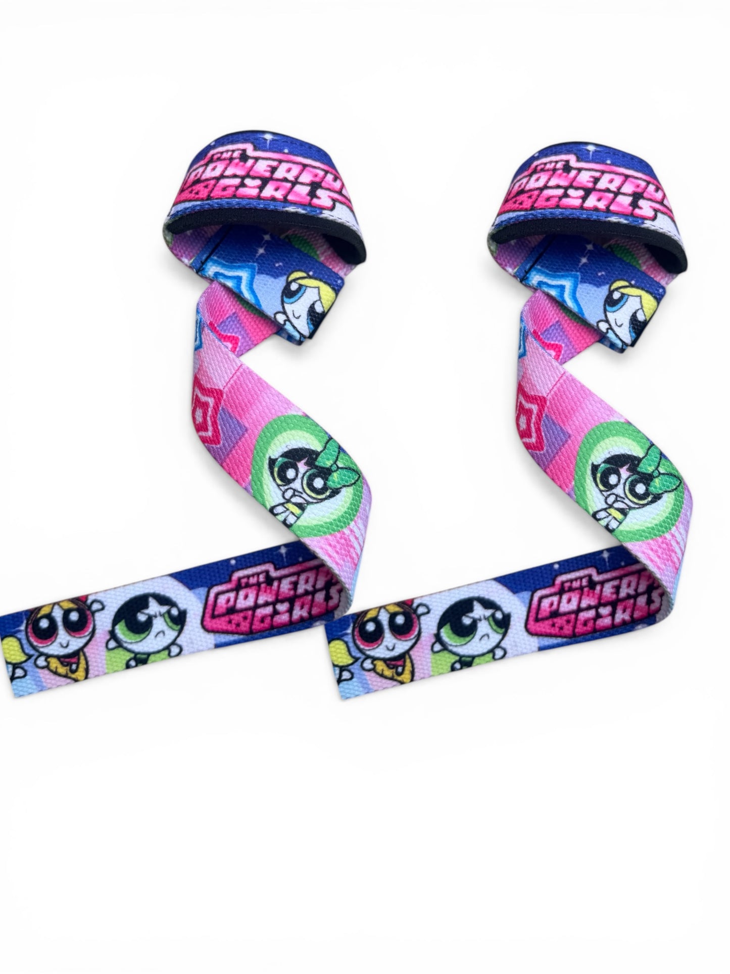 Straps Gym Diseño chicas superpoderosas | Agarre Reforzado para Levantamiento