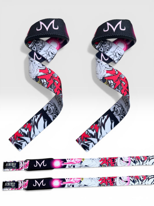 Straps Gym Diseño Majin Boo | Agarre Reforzado para Pesas