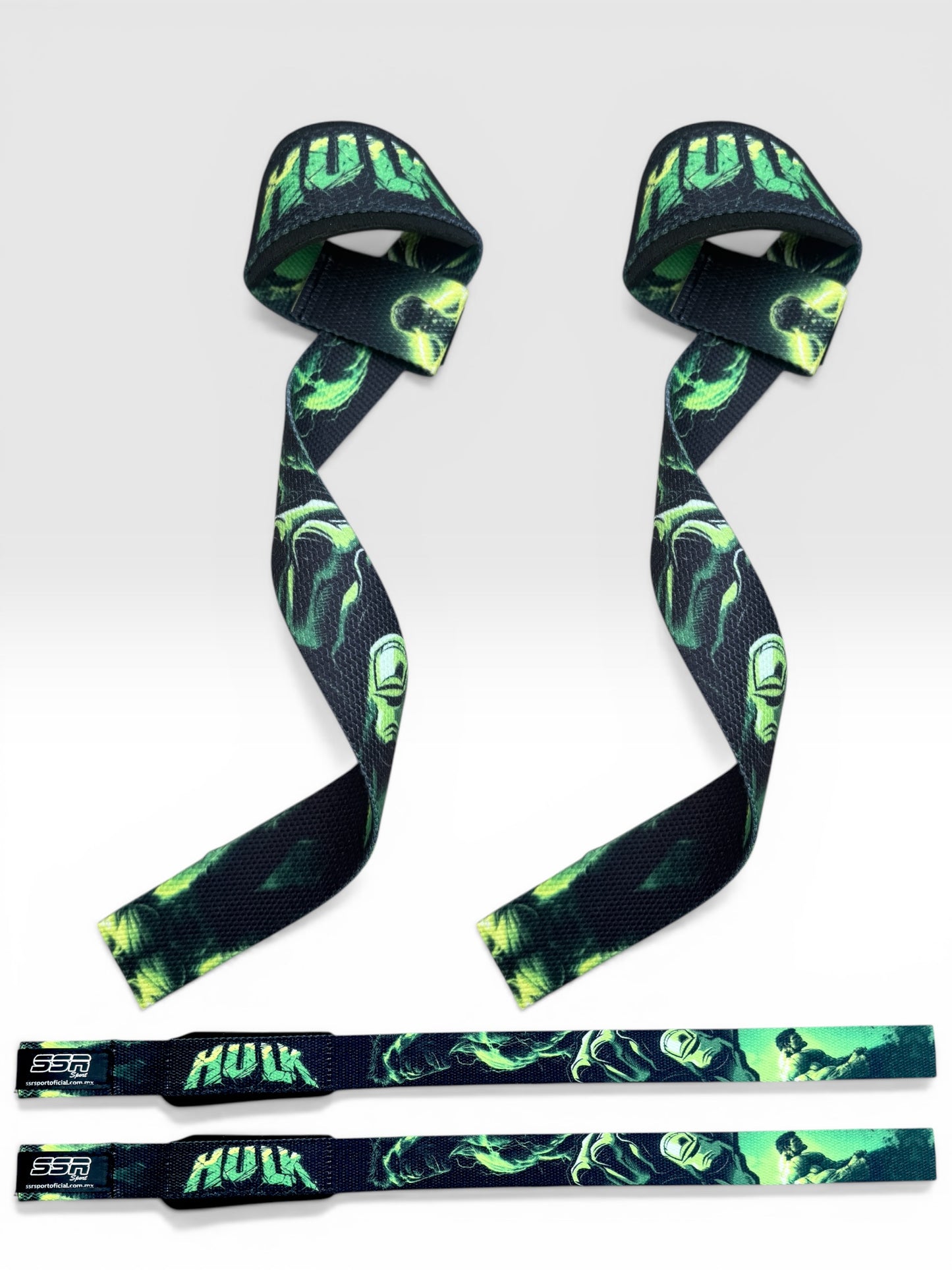 Straps Gym Diseño Hulk | Fuerza Extrema en Cada Serie