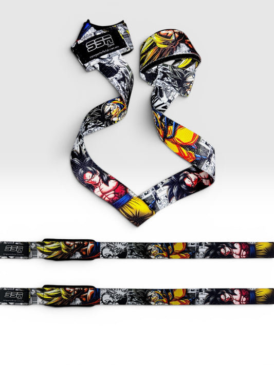Straps Gym Diseño Goku Super Saiyan 3 | Máximo Poder