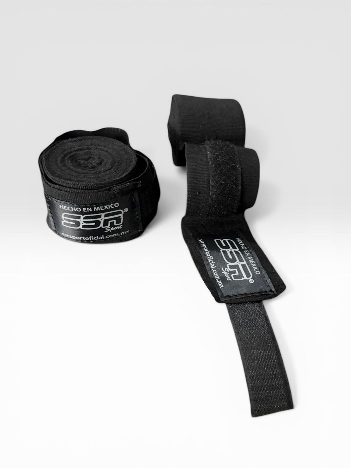 Par de vendas de boxeo profesionales 5 metros con velcro SSR Sport