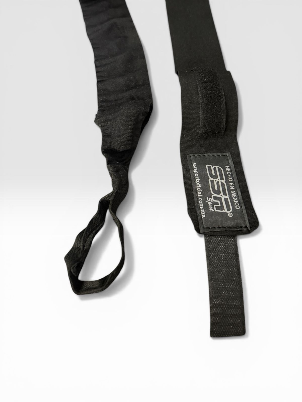 Par de vendas de boxeo profesionales 5 metros con velcro SSR Sport