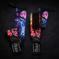 Muñequeras premium reforzadas con diseño inspirado en Demon Slayer canilleras ssr sport