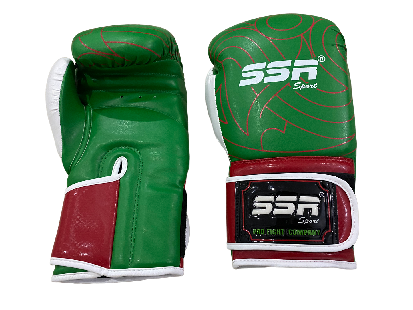 Guantes de box ssr sport profesional con velcro