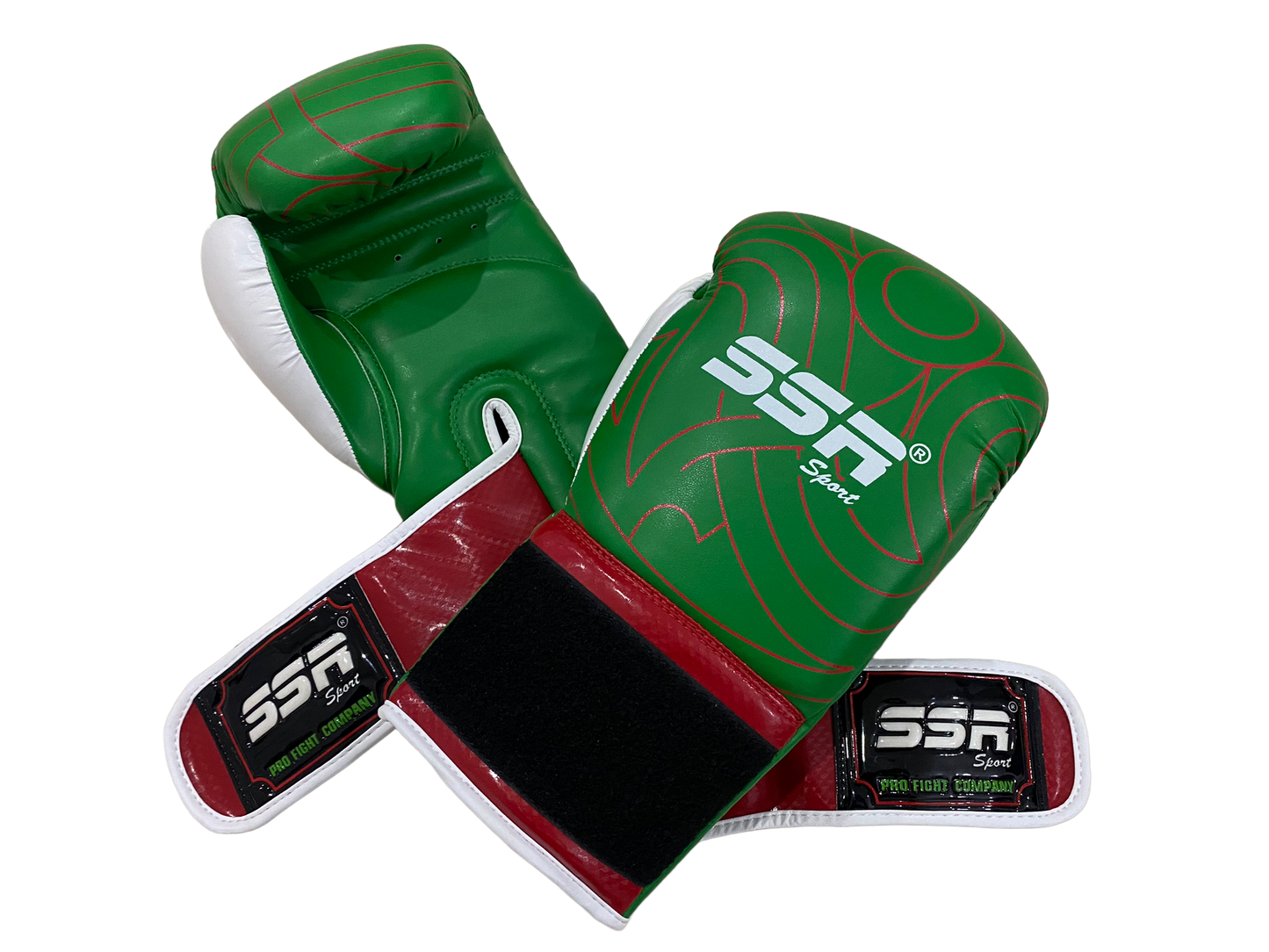 Guantes de box ssr sport profesional con velcro