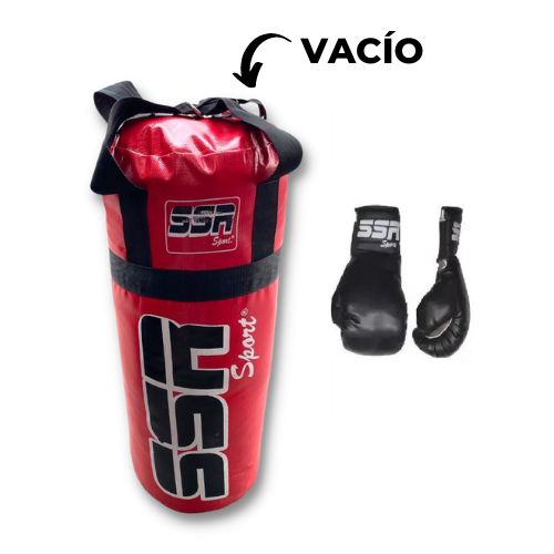 Costal De Box Vacio Con Guantes SSR SPORT