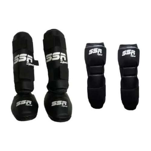 Kit Espinilleras Y Coderas Muay Thai, Karate, SSR SPORT