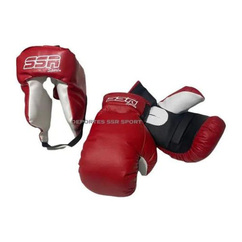 Kit Infantil De Box Guantes Y Careta SSR SPORT