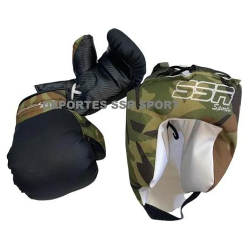 Kit Infantil De Box Guantes Y Careta SSR SPORT